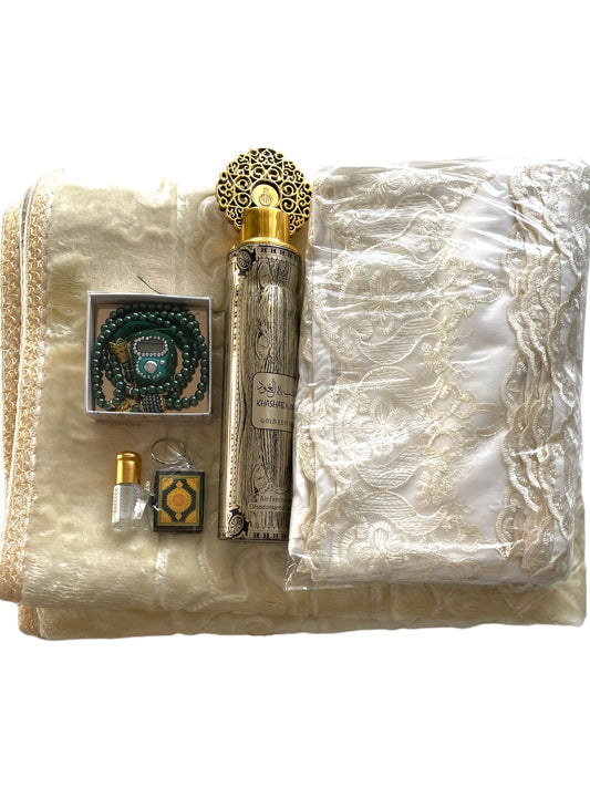 Geschenkset für Frauen 🧕🏼 (Gebetskleidung & Gebetsteppich) - Orient Zaman