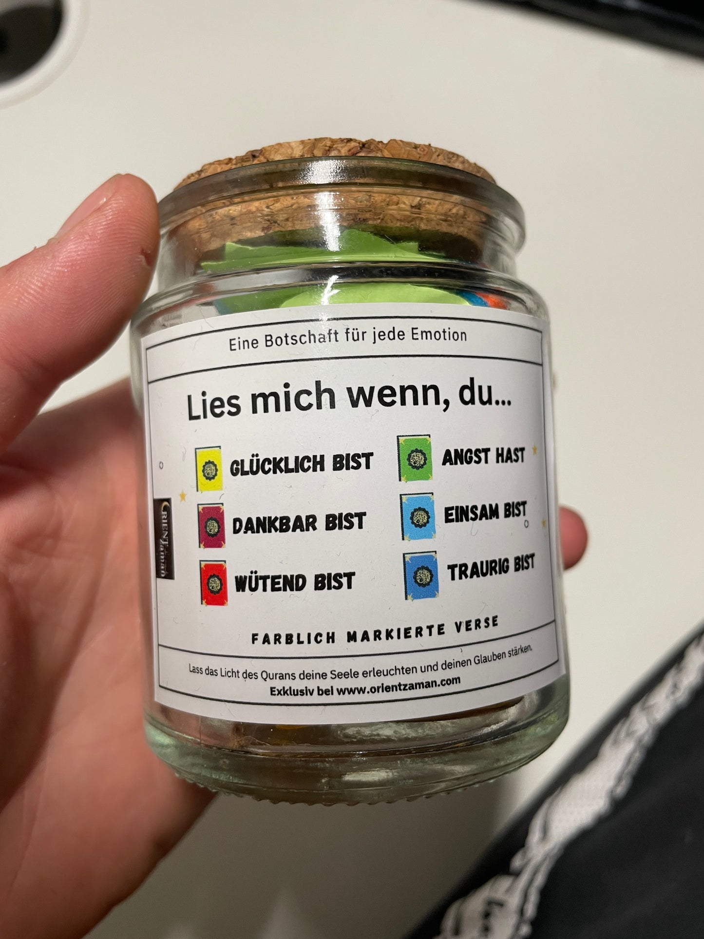 Set: Gepolsterter Gebetsteppich + MuslimJar + Gratis Geschenk